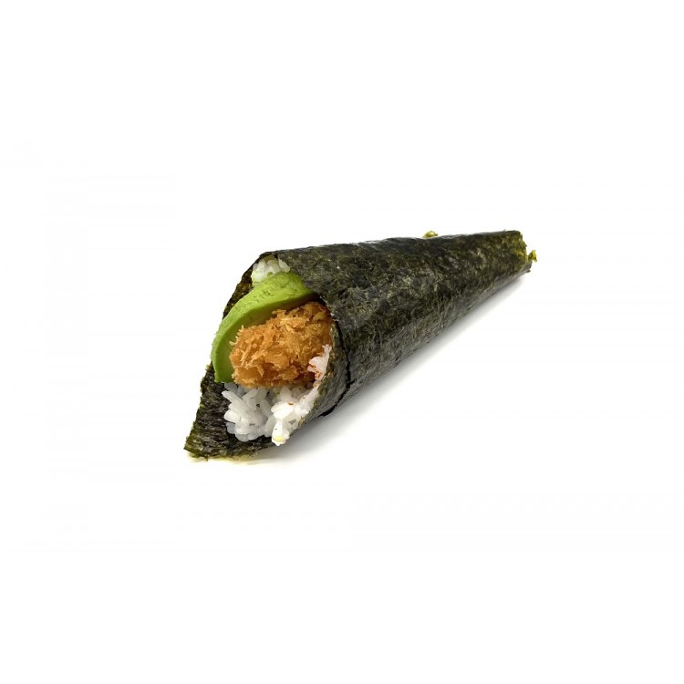 Garnaal Tempura Temaki 1 stuks*